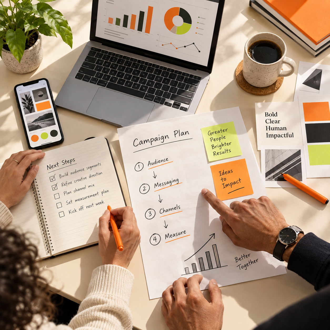 Ingenuity Work marketing agency team collaborating on client growth